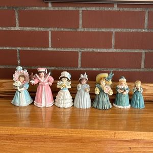 Maud Humphrey Bogart figurine lot